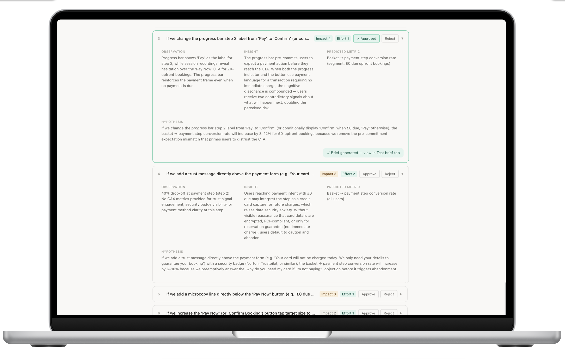 Hypothesise — hypothesis generation